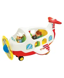 Kiddieland Activity Plane With Light Up Propeller - Multicolour