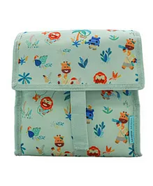 Marcus and Marcus Foldable Insulated Lunch Bag - Jungle