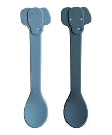 Trixie Mrs. Elephant Silicone Spoons - Pack of 2