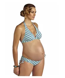 Mums & Bumps Pez D'or Mykonos Mint Bikini Set Maternity Swimsuit - Multicolor