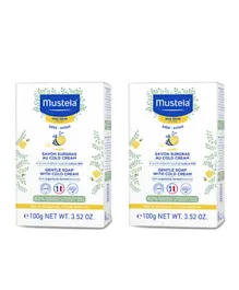 Mustela Gentle Soap with Cold Cream Nutri Protective Pack of 2 - 200g