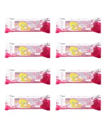 Warner Bros Tweety  Premium Sensitive Wet Wipes Pack of 8 Pink - 96 Wipes