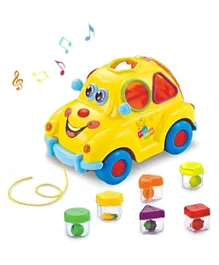 Baybee Multi Functional Electronic Bump & Go Musical Car - 7 Pieces