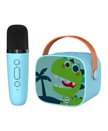 Factory Price Felix Kids Wireless Karoke Microphone And Speaker Set - Blue