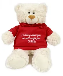 ' Fay Lawson Cream Bear with Im crazy about you
