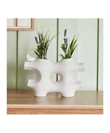 HomeBox Tudor Ceramic Vase with Bird
