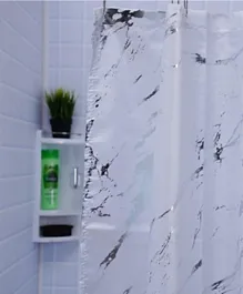 PAN Home Knox Shower Curtain - White