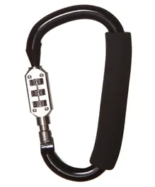 Dreambaby Stroller Hook Large  With Combination Lock - Black