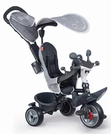 Smoby Tricycle Baby Driver  Plus - Grey