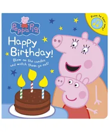 Peppa Pig: Happy Birthday! Board Book 10 Pages