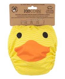 ZOOCCHINI Reusable Cloth Pocket Diaper - Duck