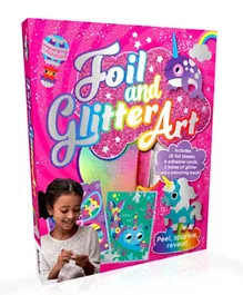 Foil and Glitter Art Peel Sparkle Reveal - 30 Pages