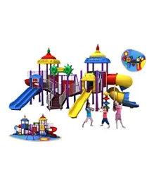 Myts Mega Dragon Kids Playground Set Outdoor  Slide - Multicolour