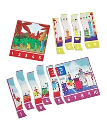 Learning Resources Numberblocks Sequencing Puzzle Set - 50 Pieces