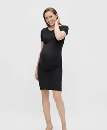 Mamalicious Sanny Maternity Dress - Black