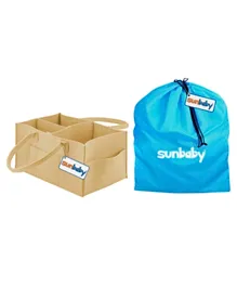 Sunbaby Diaper Caddy Organizer - Khaki