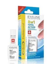 Eveline Total Action 8 in 1 Intensive Nail Conditioner - 12ml