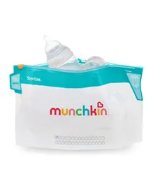 Munchkin Latch Microwave Sterilizer Bags - Pack of 6