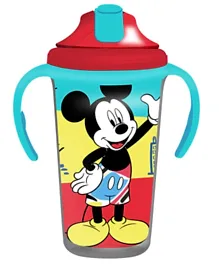 Disney Mickey Mouse Straw Cup Multicolour - 350 ml