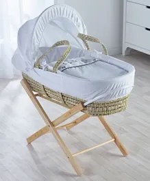 Kinder Valley Three Little Sheep Palm Moses Basket - White