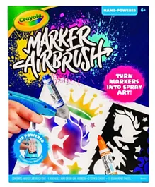 Crayola Marker Airbrush with 5 Markers