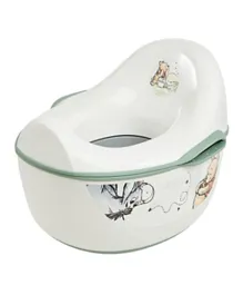 Keeper Kasimir  4 In 1 Potty Training Seat With Wipe Dispenser & Step Stool - White