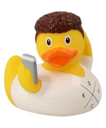 Lilalu Selfie Rubber Duck Bath Toy - White