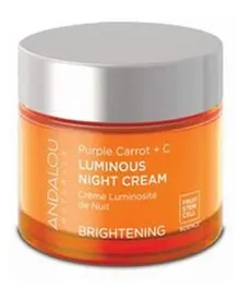 Andalou Purple Carrot+C Luminous Night Cream - 50mL