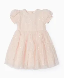Zippy Sequin Dress - Light Pink