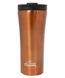 Any Morning  Stainless Steel Coffee Tumbler Copper - 440mL