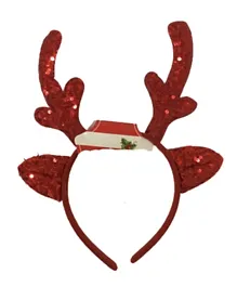 Merry Christmas Headband with Sequin