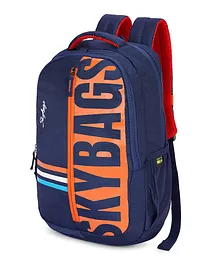 Skybags Graf Backpack Blue - 18 Inches