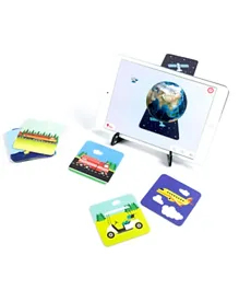 Shifu Travel Vehicles Flashcards 4D Educational and Fun Augmented Reality Based Game - Multi Color