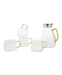 PAN Home Sean Drink Set Clear - 5 Pieces