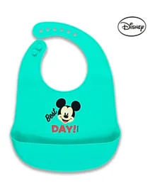 Disney Mickey Mouse Silicone Baby Bibs - Pack of 1