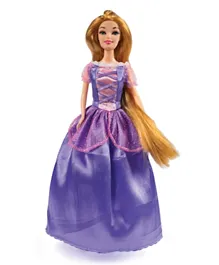 Princess Doll Rapunzel Doll - Purple