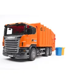 Bruder Scania R-Series Garbage Truck - Orange