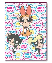 Cartoon Network - Kids Girls Flannel Blanket - PPG  - 1 Kg (240 GSM) - Premium Blanket