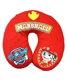 Alligator Books Paw Patrol Reversible Travel Pillow & Plush Toy Marshall - Red