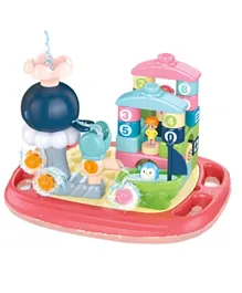 Dr. B Ocean Park Baby Bath Toys Sea Blocks 26 pieces - Multicolor