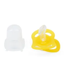 Babe Baby Silicone Soother  - Yellow