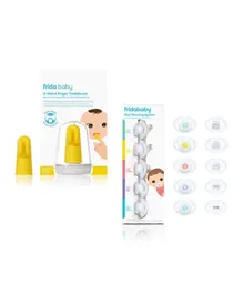 Fridababy Paci Weaning System + SmileFrida The Finger Toothbrush - 2 Pieces