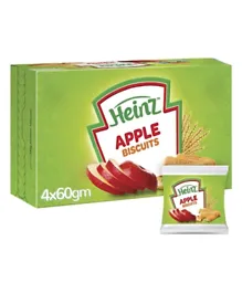 Heinz Biscuits Apple Pack of 4 - 240g