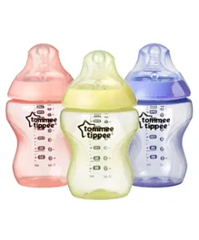 Tommee Tippee Closer to Nature Milk Bottles Pack of 3  - 260 ml