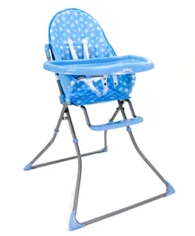 كرسي مرتفع سريع من أسالفو – أزرق بطبعة نجوم