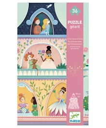 Djeco The Princess Tower Giant Puzzle - 36 Pieces