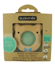 Suavinex Wood Teether - Blue