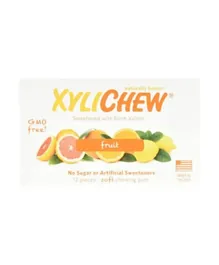 Xylichew Fruit Chewing Gum - Pack of 12