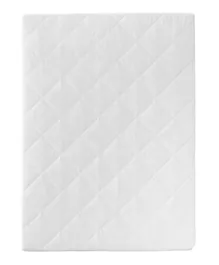 مرتبة روبا مع غطاء قابل للغسيل لأقفاص اللعب - أبيض