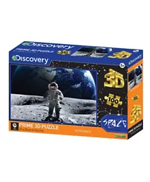 Prime 3D Discovery Licensed Astronaut 3D Puzzle Multi Color - 100 Pieces